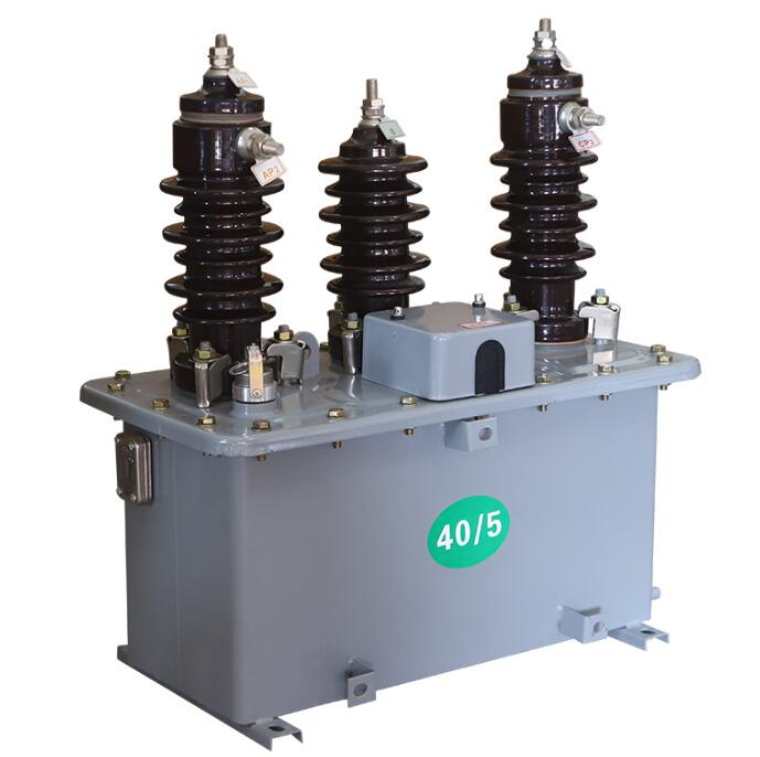 JLS 3/6/10KV 5A Outdoor Oil-Immersed High-Voltage Power Metering Box Three-Phase Three-Wire Combined Transformer