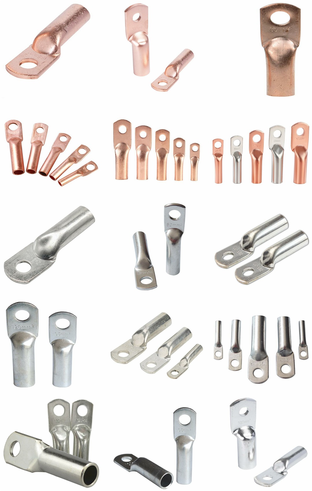 copper connecting terminal  cable lugs