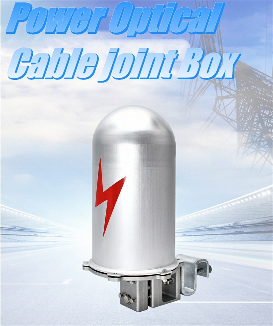 Power optyske kabel joint box, Optyske fiber terminal ferbining junction box