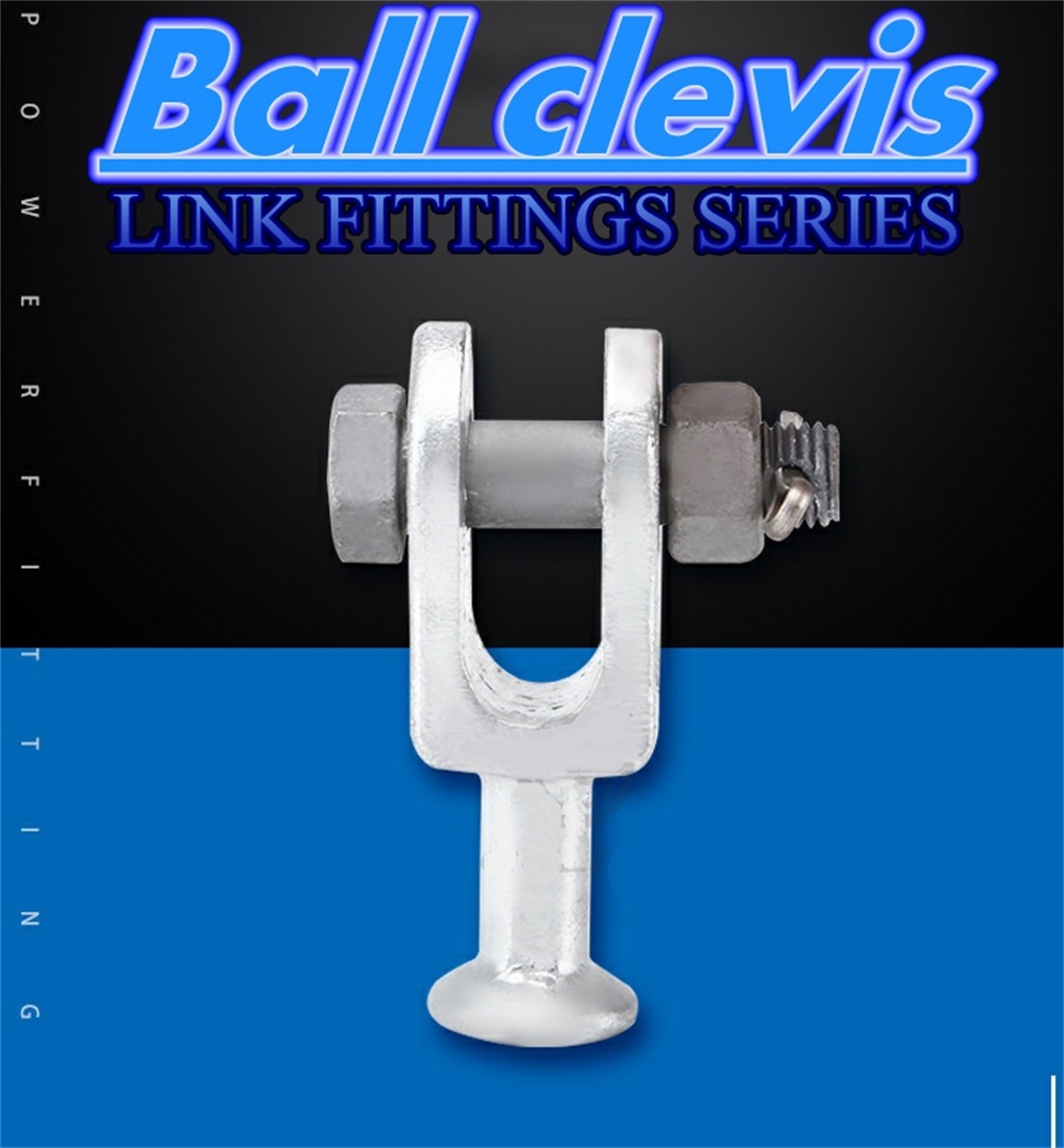 Ball clevis link fitting