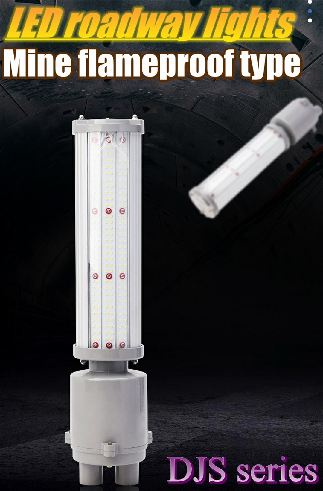 Mine explosion-proof and intrinsically safe LED roadway lamp