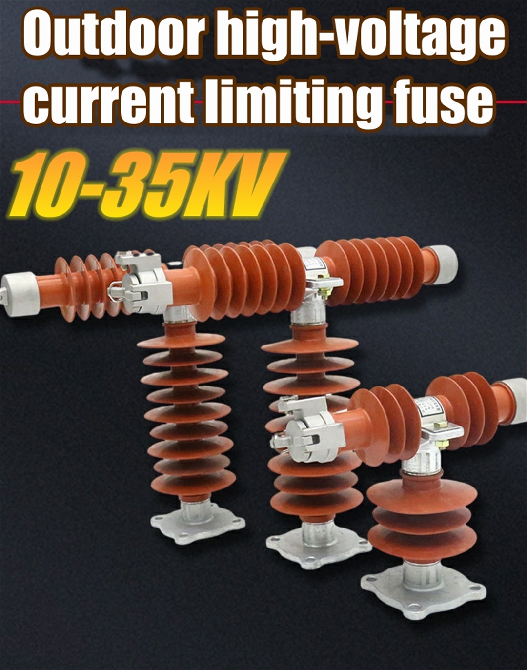 Outdoor high-voltage current limiting fuse