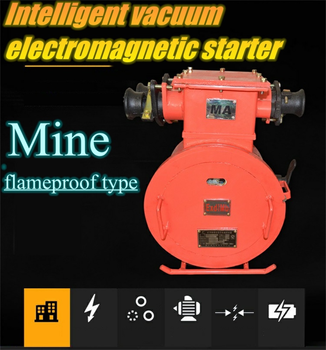 Intelligent flameproof reversible nqus electromagnetic oob khab rau thee mine