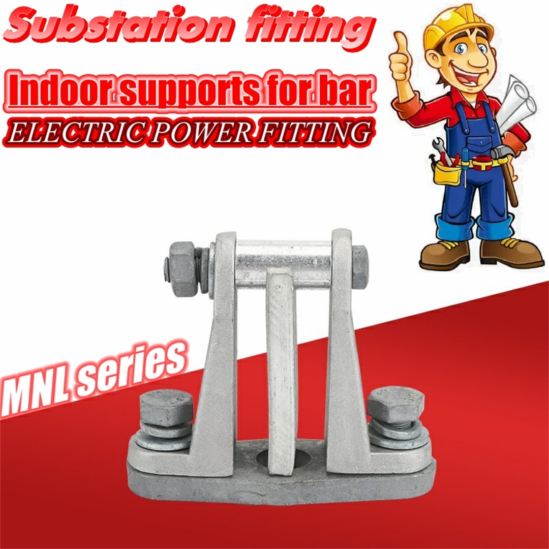 Substation fitting  indoor supports for bar