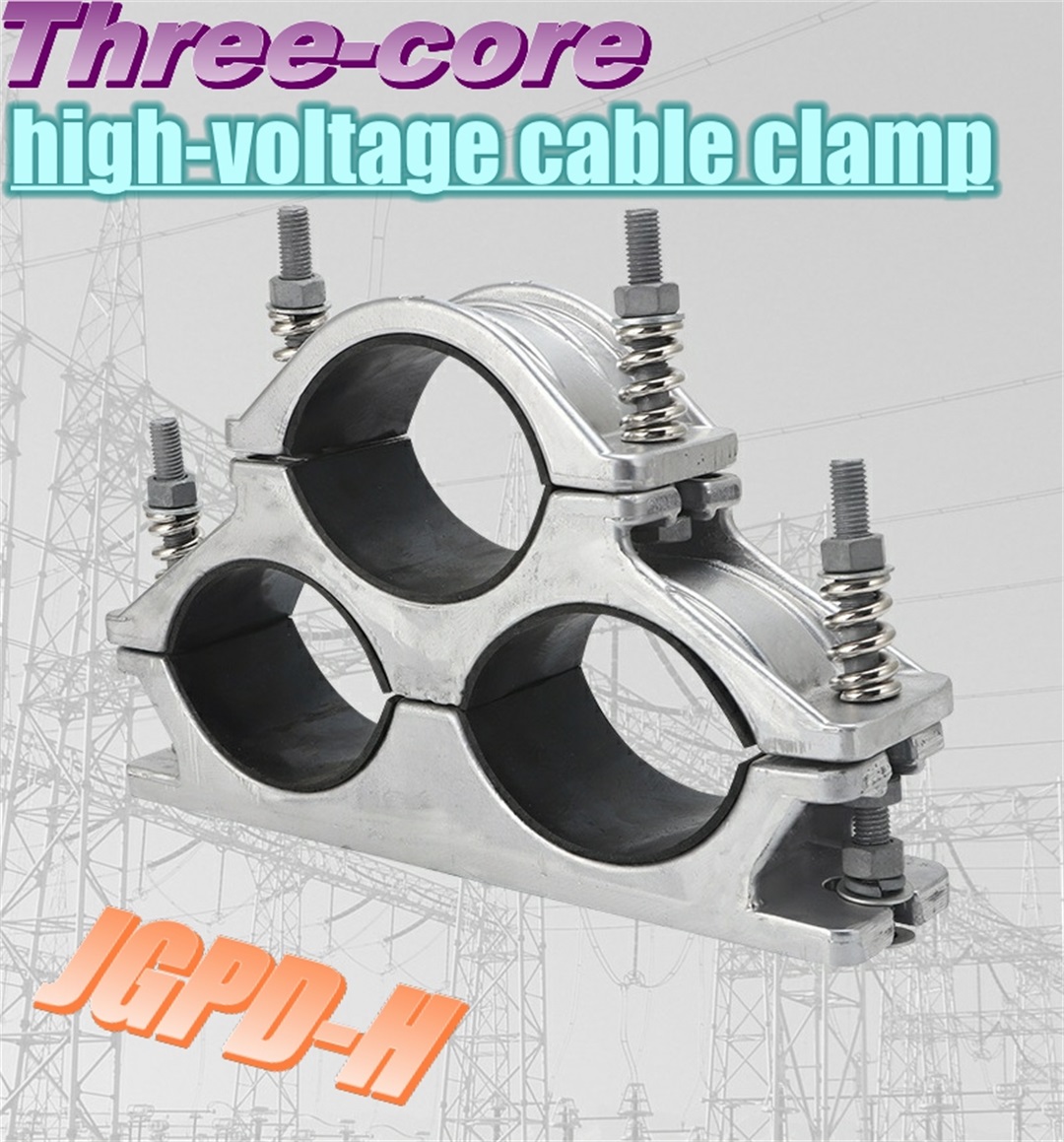 HV cable fix clamps
