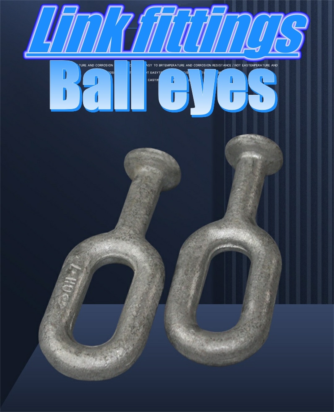 ball eyes link fitting