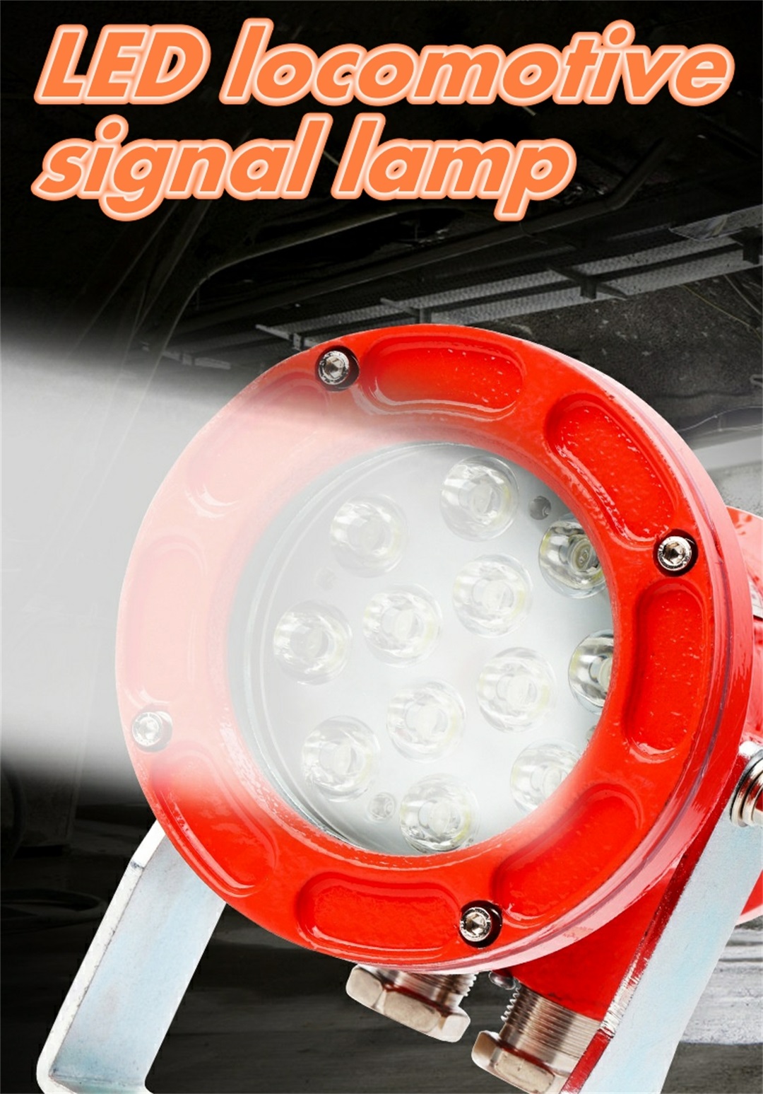 Lampe de locomotive à LED antidéflagrante Mine