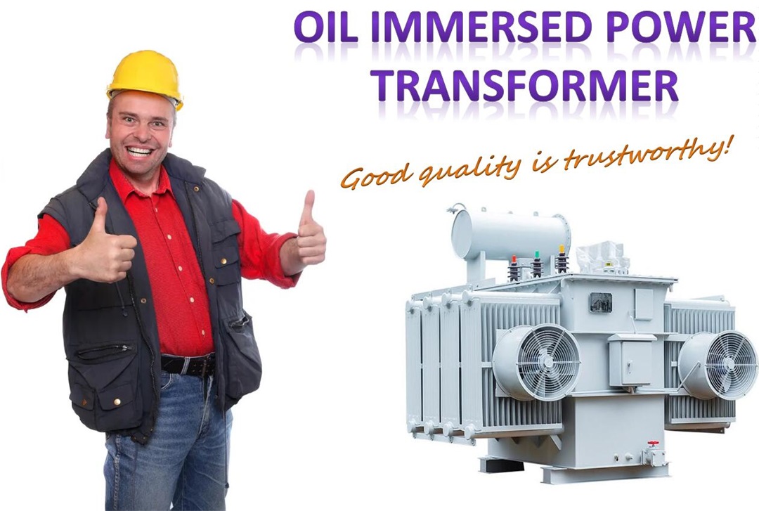 Trojfázový výkonový transformátor regulujúci napätie v oleji