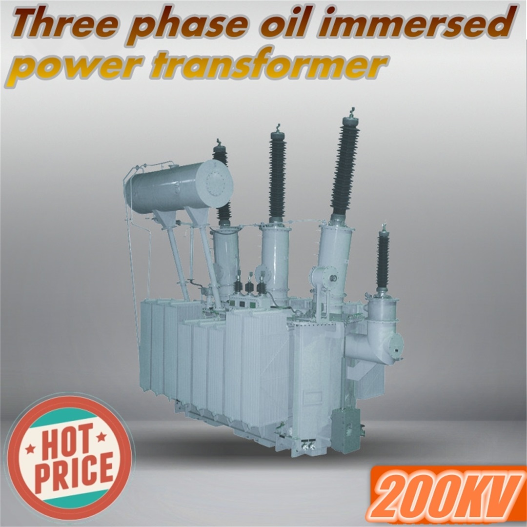 Three phase oil immersed on load voltage regulating power transformer