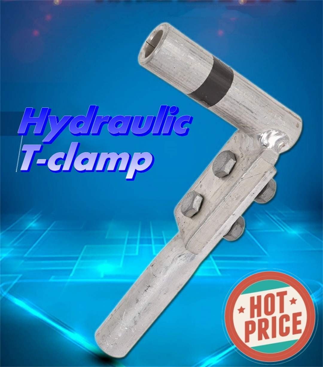 Hydraulika T-clamp elektrika fametahana