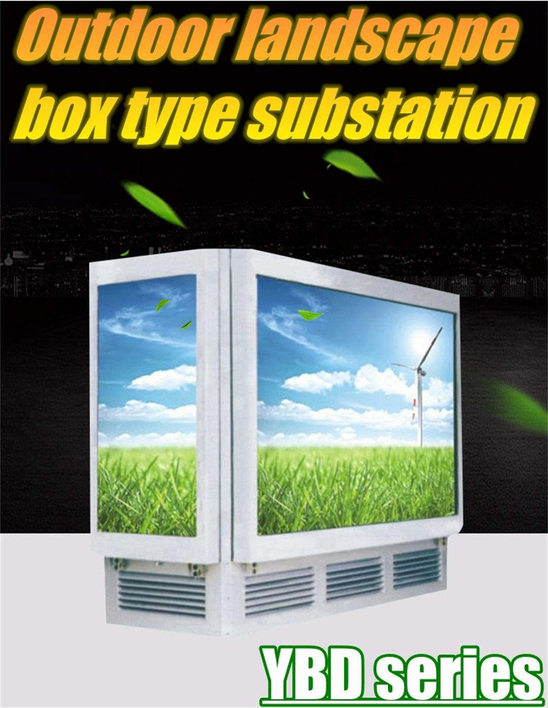 Pre installed underground box type substation